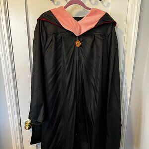 Masters Graduation Robe with removable Masters hood. New condition, never worn.